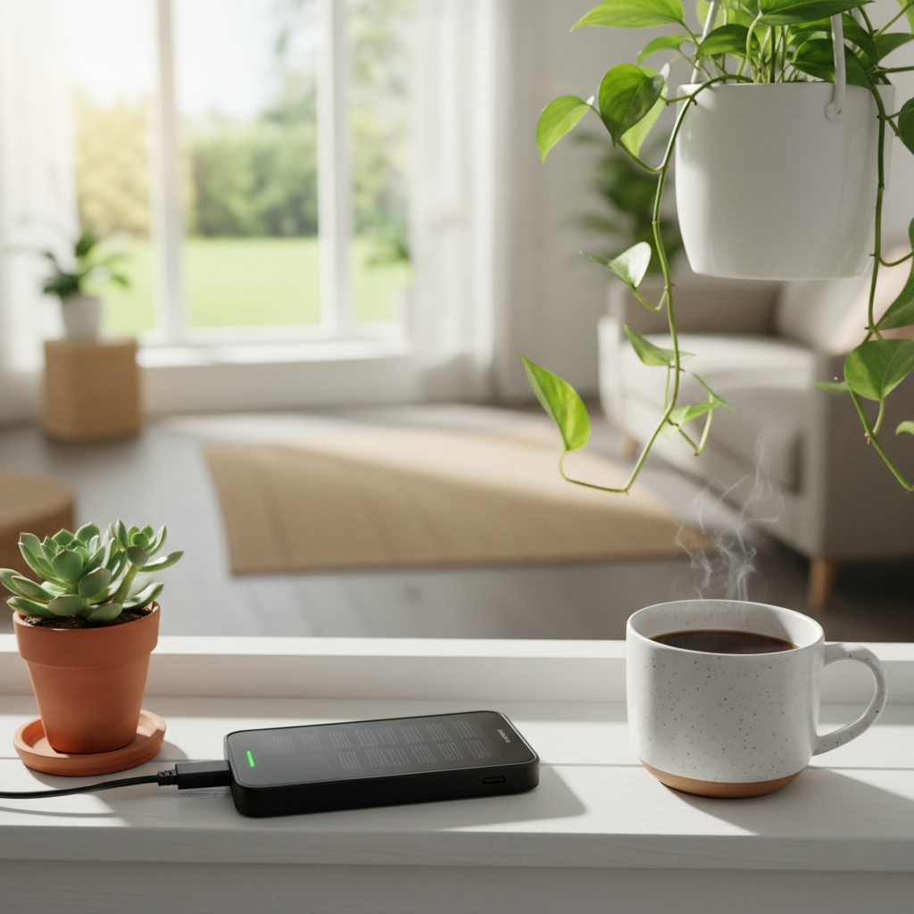 Solar Power Bank — Never Run Out of Battery Anywhere ☀️
